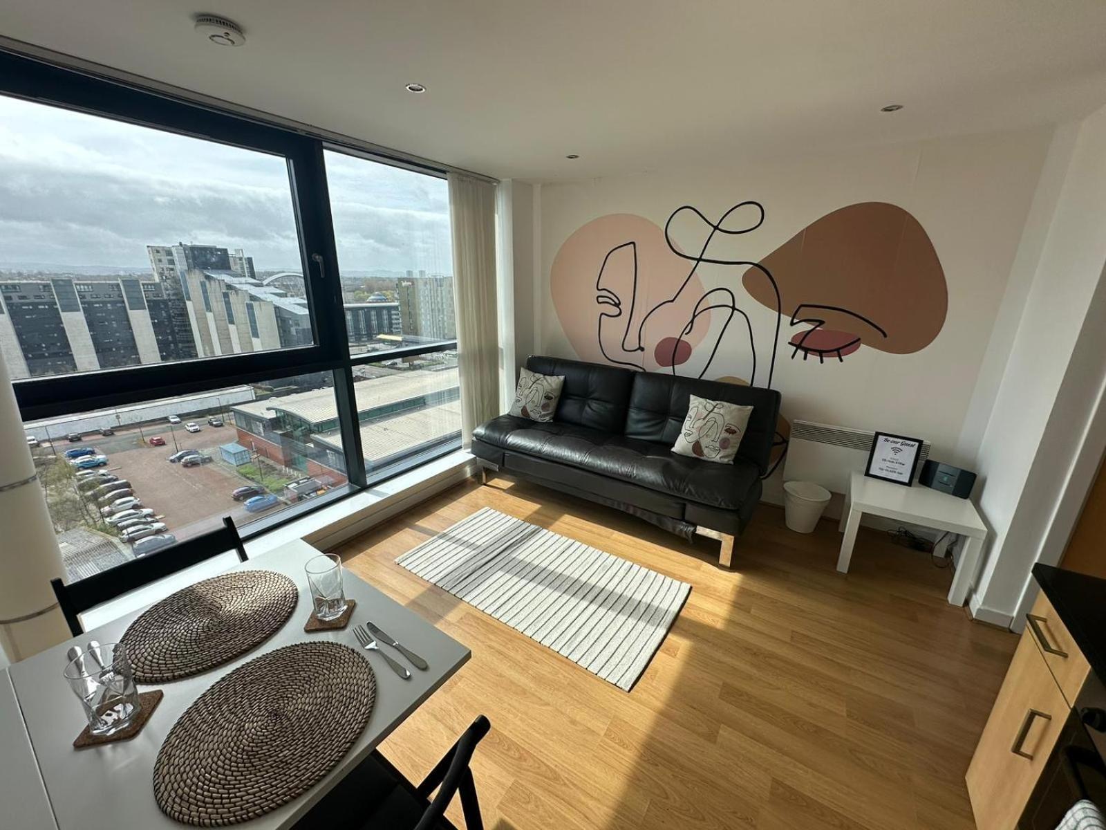 Pass The Keys Cosy 1 Bed Next To Sec, Ovo Hydro, Finnieston Glasgow Eksteriør billede